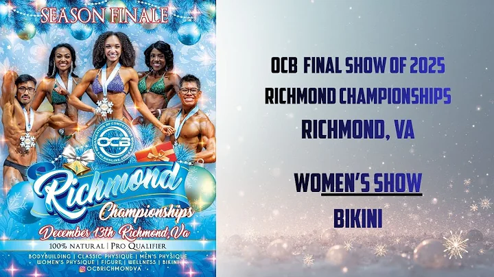 OCB RICHMOND CHAMPIONSHIPS, BIKINI - December 13, 2025