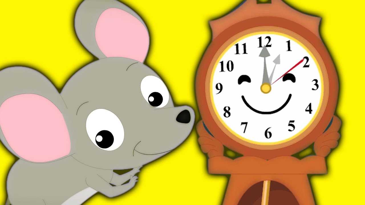 Hickory Dickory Dock | garderie rimes pour les enfants | Kids Songs in French