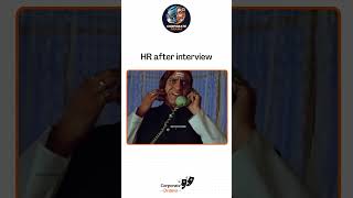 HR After Interview Reality | Corporate Interview Meme #shorts #comedy #movie #funny #relatablememes