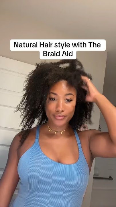 Easy quick and perfect parting with The Braid Aid 💖 #hair #hairstyles ...