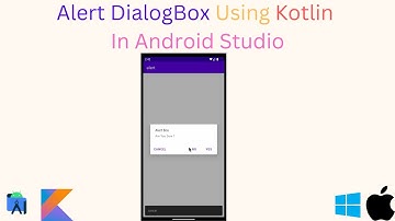Alert DialogBox in android studio using kotlin