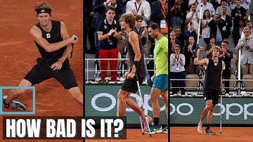 Expert Explains Alex Sverev Ankle Injury & Return Timeline Scenarios