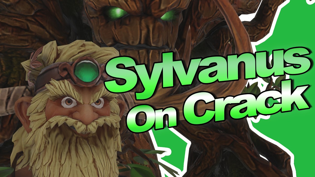 Sylvanus is an ADC now - SMITE Sylvanus On Crack
