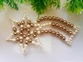 How to make Christmas ornaments|Christmas room decorations ideas\ Beads art\vineeta mishra