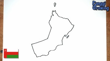 How to Draw Map of Oman