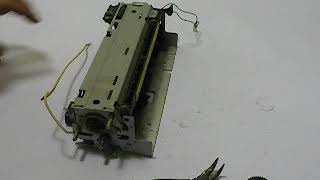 Laserjet 4plus 5 fuser rebuild RG5 0879 fuser part 1 Fusing Unit Part 5