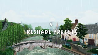 ☁️ | 5 Reshade Presets | The Sims 4 by PrismaticSimmer 4,328 views 10 months ago 3 minutes, 52 seconds