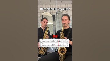 Highest notes on saxophone?!