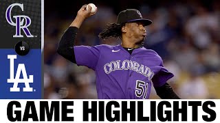 Rockies vs. Dodgers Game Highlights from 10/3/22 | MLB Highlights