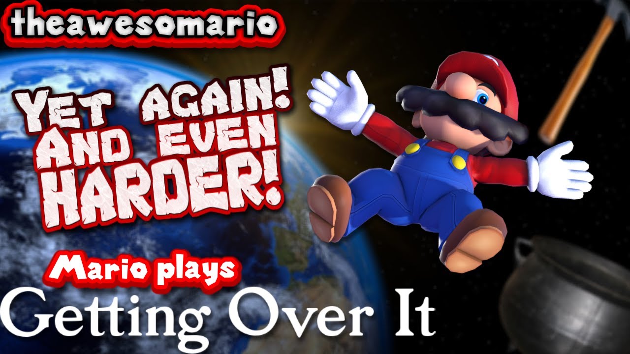 Getting Over It with Super Mario Odyssey 