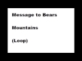 Message to Bears - Mountains (Loop)