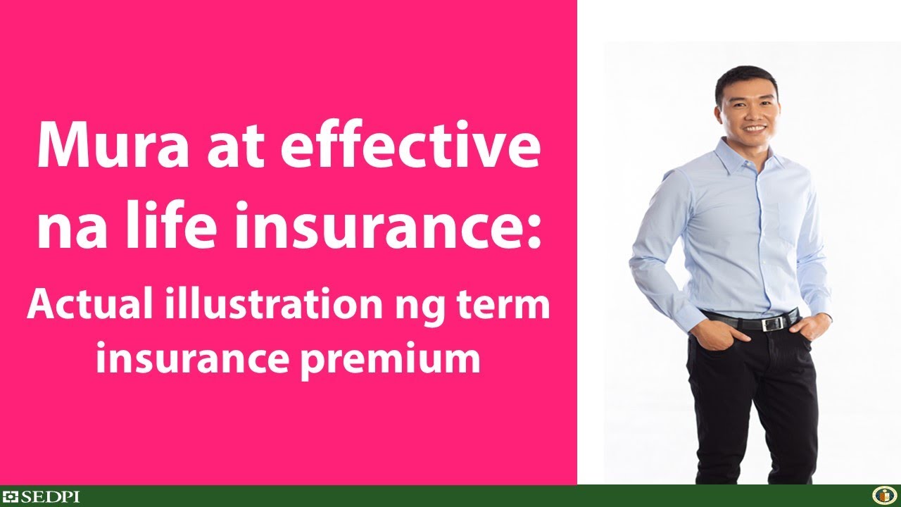 Vince Rapisura 529: Mura at effective na life insurance: Illustration ng term insurance premium