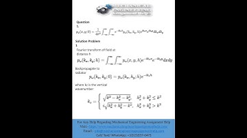 Mechanical Engineering Assignment Help