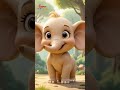Der Kleine Elefant - The Little Elephant | Nursery Rhymes for Children's | Galatta Kids | Shorts