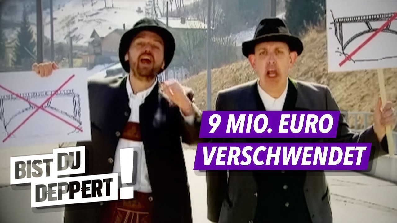 Steuergeld-Wahnsinn: 9 Mio. für Brücke, die keiner nutzt?! | Bist Du deppert! | Puls 4