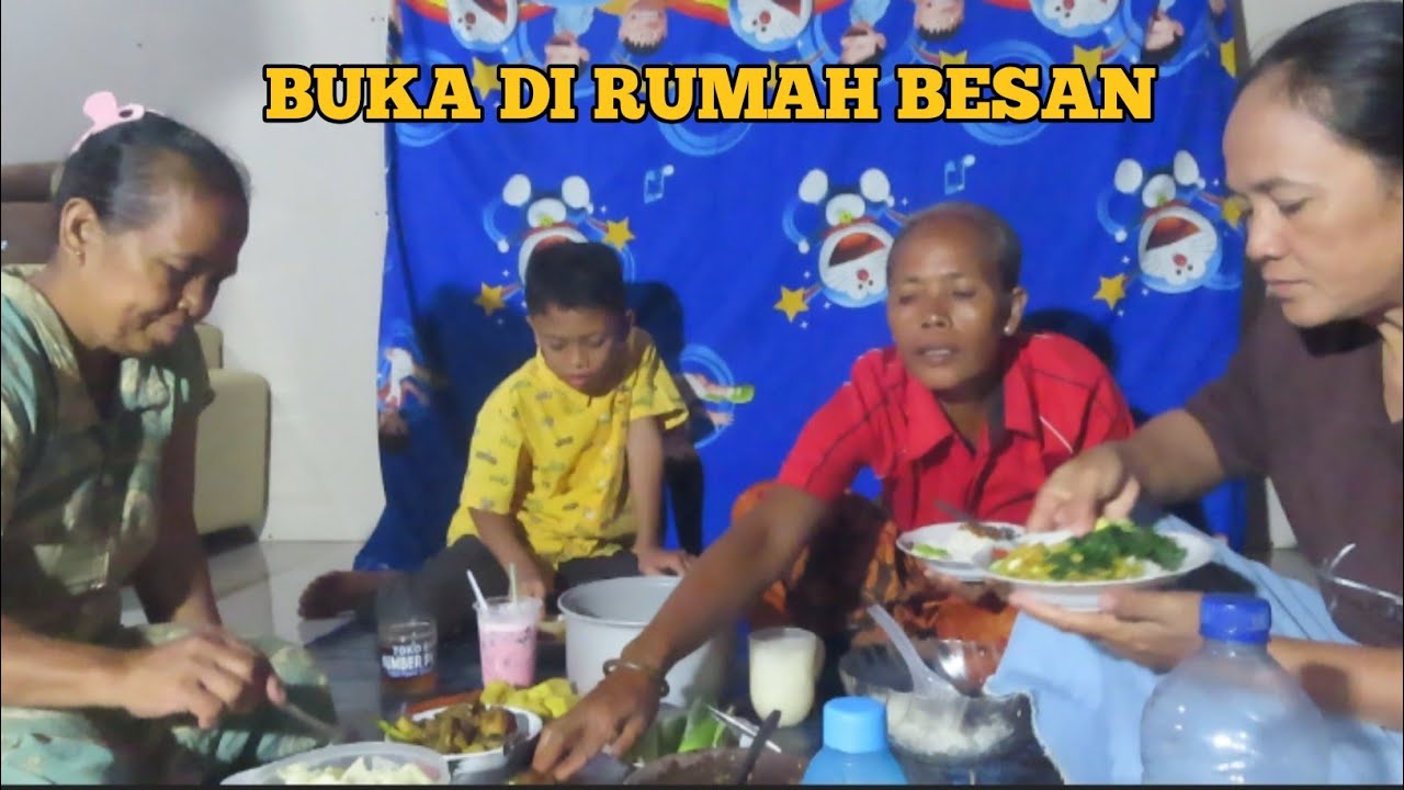 BUKA PUASA YANG KE 10|| BESAN SAMPAI KAGET TIBA-TIBA DI DATANGIN UNTUK BUKA BERSAMA