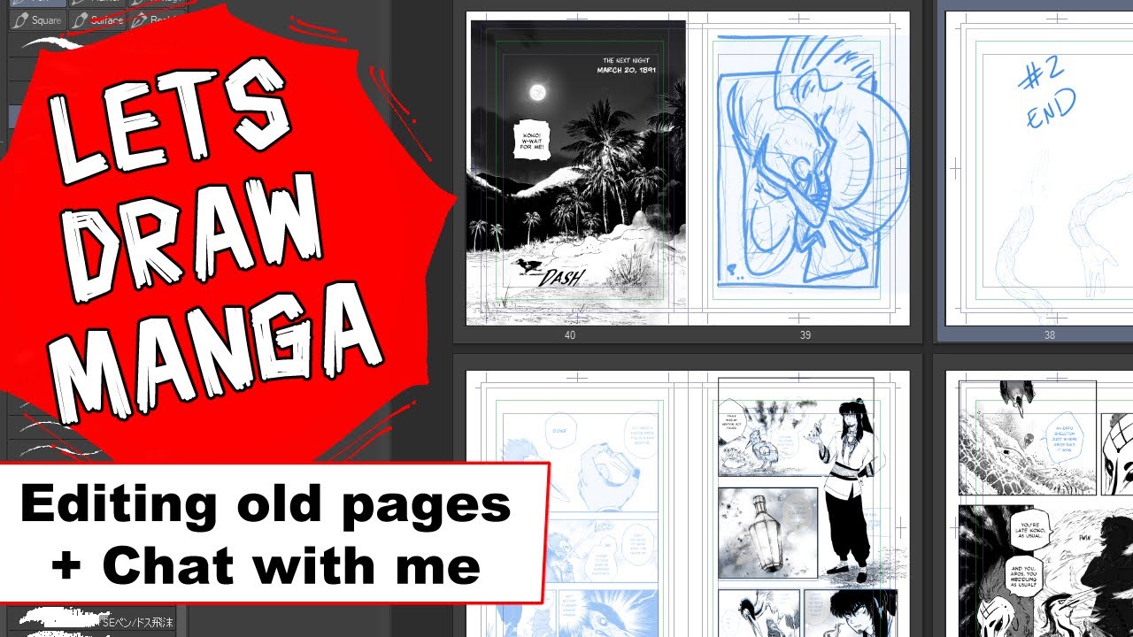 Editing past manga pages | Godsbane  | Chat with me