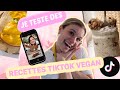 Je teste des recettes tiktok vegan