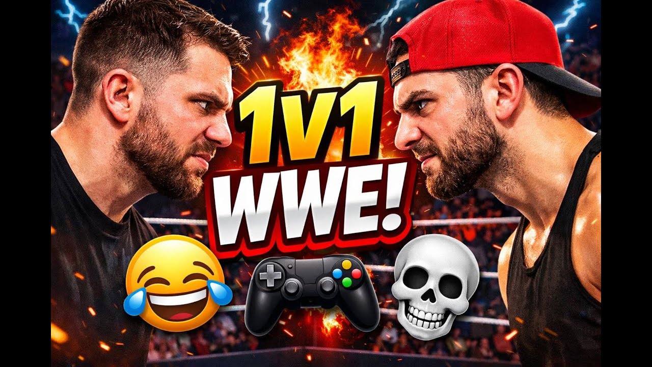 WWE (One VS One) 100% gameplay, 0% skill, unlimited laughs 🤣