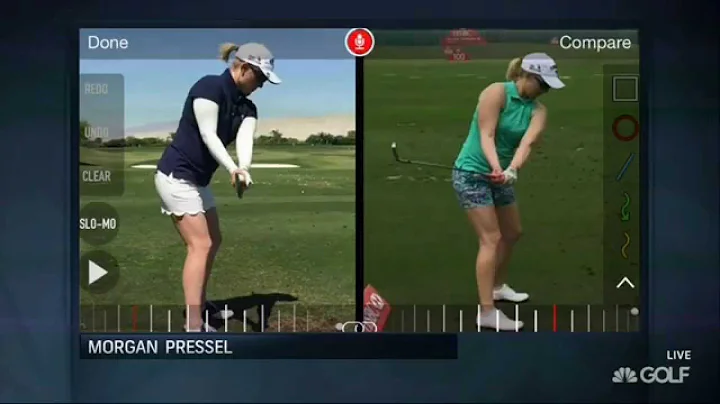 Golf Channel Analyzes Morgan Pressel's Dramatic Sw...