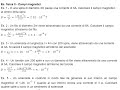 Es. fisica II - Campi magnetici