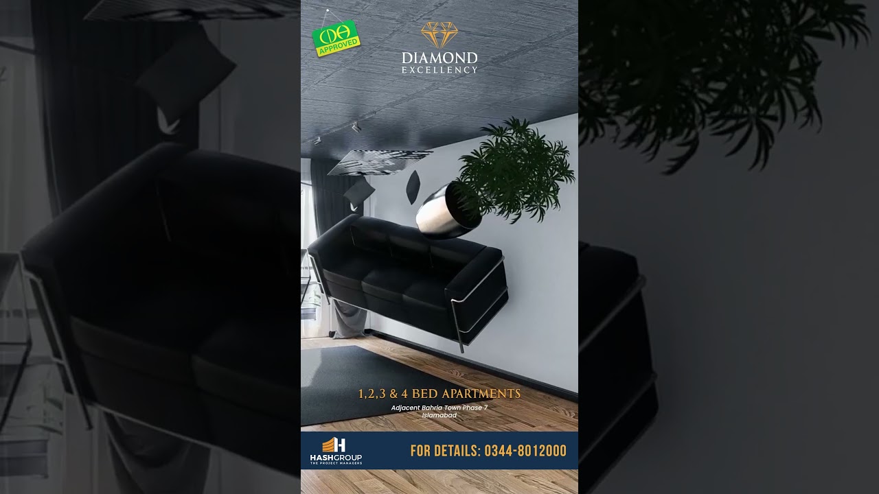 Diamond Excellency: Luxury Apartments with 4-Year Installment Plan | CDA Approved | Hash Group