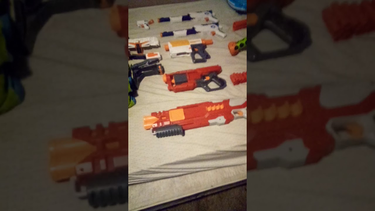 Most My Nerf Guns and Parts YouTube