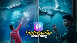 PicsArt Underwater Concept | Aquarium Photo Editing in Picsart | AC EDITION screenshot 5