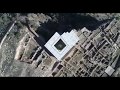 Drone footage of islamic district of siyasa cieza murcia