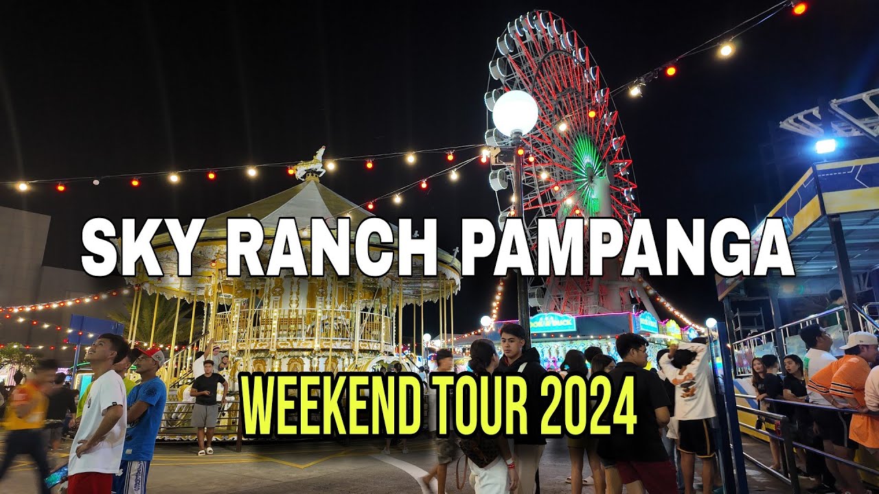 [4K] SKY RANCH PAMPANGA Weekend Tour | Biggest Amusement Park in Pampanga