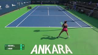 Teodora Kostovic vs Carolyn Ansari | Turk Telekom Ankara Open 2026 screenshot 1