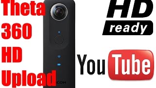How to upload 360 Theta S videos in HD on YouTube screenshot 2