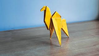 Origami Camel | Оригами верблюд из бумаги |  折り紙　ラクダ