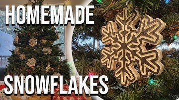 I Made Snowflake Ornaments!