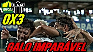 Cuiabá 0x3 Atlético-MG | Narração do Caixa (Rádio Itatiaia) Campeonato Brasileiro 2024