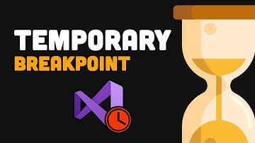 How to use temporary breakpoints in Visual Studio