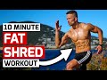 10 Minute Fat Burning Workout - Follow Along