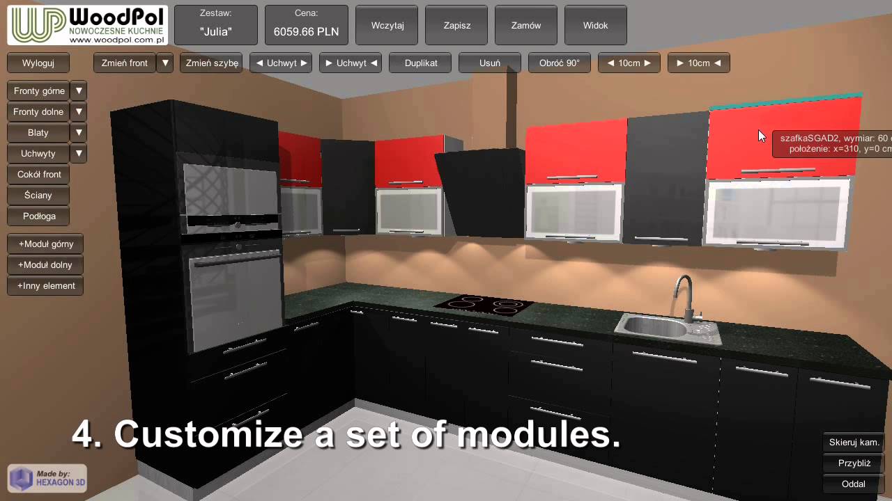 The application for furniture sale Hexagon3D YouTube