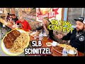 5LB SCHNITZEL EATING CONTEST at German Guys in Stockton, CA #RainaisCrazy