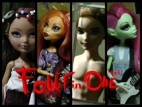 Видео: FOUR IN ONE \ stopmotion\ 4 в 1