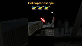 🚁 Granny Chapter 2 Helicopter Escape 😱 Secret Ending Nobody Found!#granny2#granny#gaming#viral#short