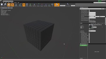 LOD Cubes with 3D texture noise #UE4 #gamedev