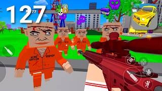 Gangs Wars: Pixel Shooter Walkthrough - Part 127 - Fighting with Cops & Rampage (iOS, Android)