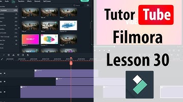 Filmora Tutorial - Lesson 30 - Using Color Presets