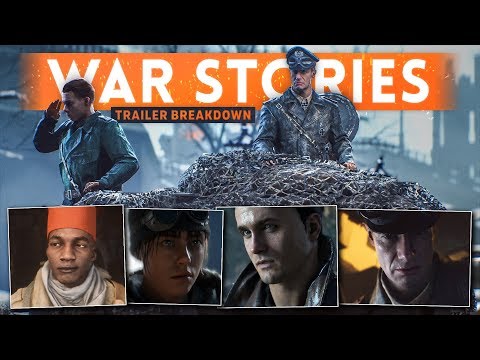BATTLEFIELD 5 WAR STORIES Trailer Breakdown! - Single Player Info + *HIDDEN* Details!