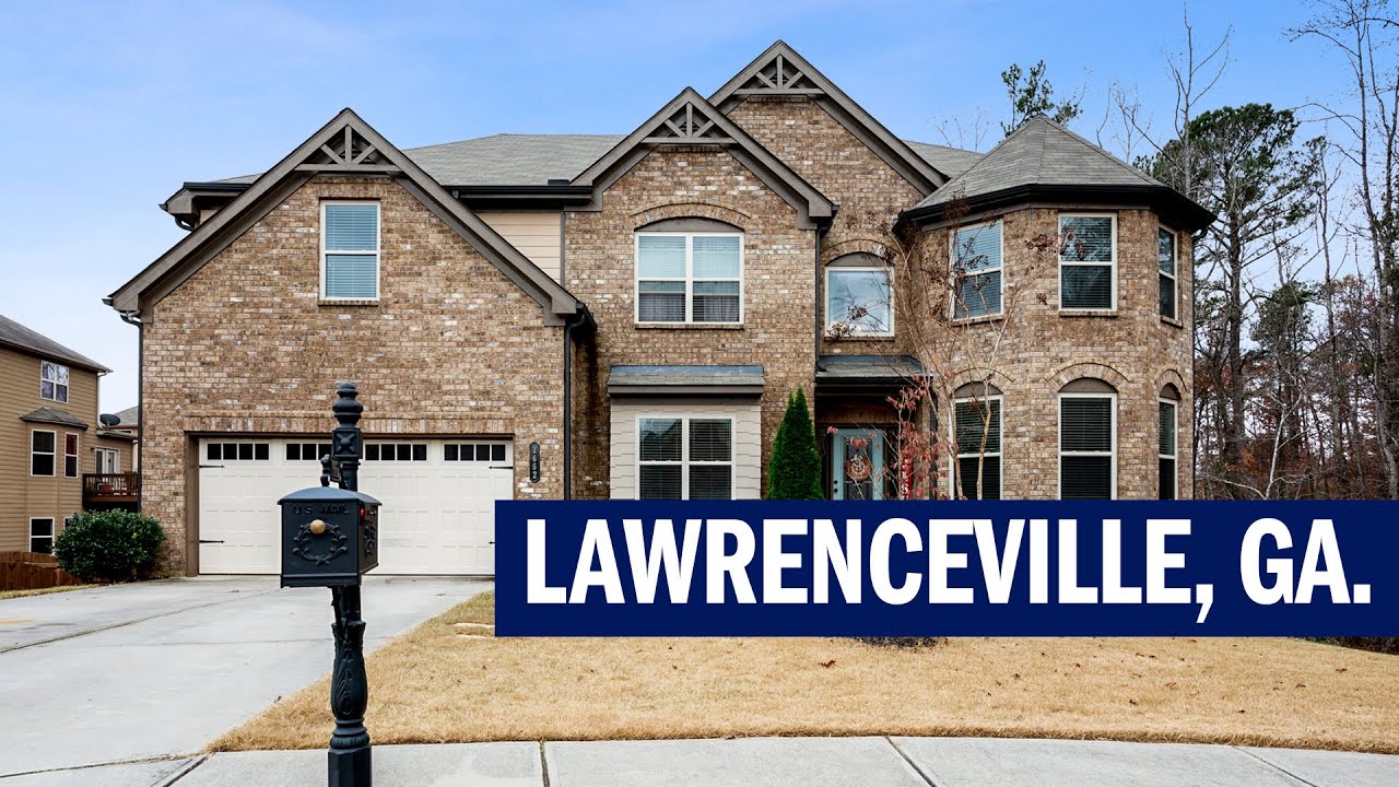 Home for Sale in Lawrenceville, GA 5 Bedrooms 4 Bathrooms 