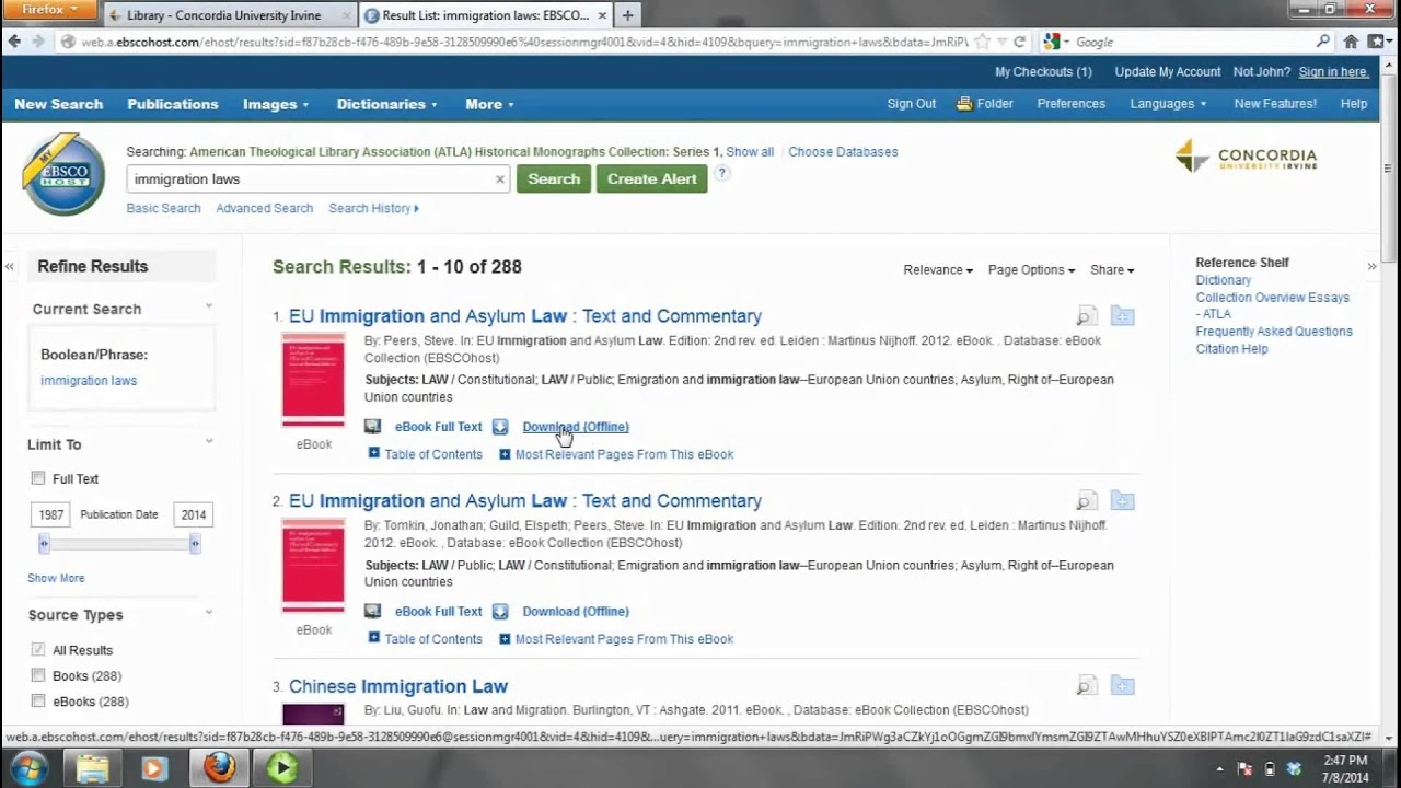 How to download eBooks YouTube
