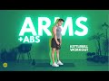 20 minute ARMS ABS kettlebell home workout