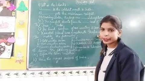 Class 4, Social Studies, Chapter 14, Revision by Alvina Gill