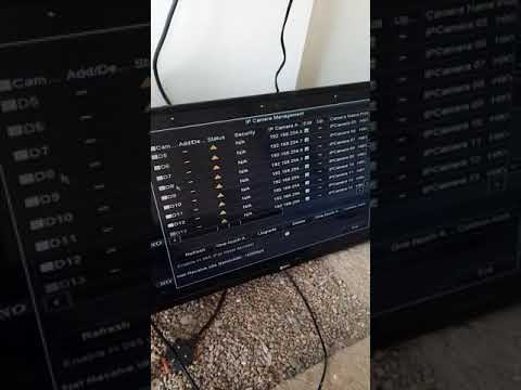 طريقة حل المشكلة اضافة كاميرات الاي بي عبر السويتش